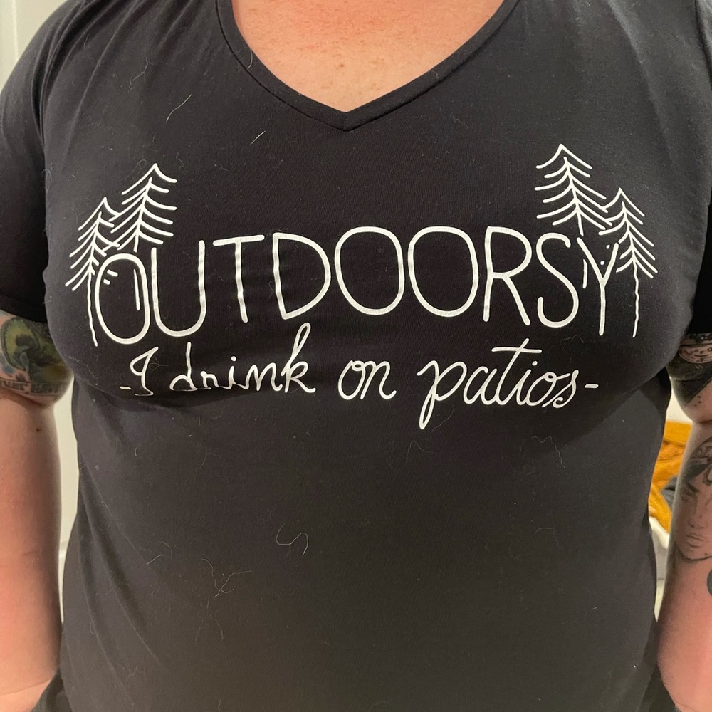 Outdoorsy graphic tee
